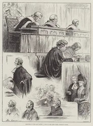 Sketches in the Law Courts, a Day in the Lord Chief Justice